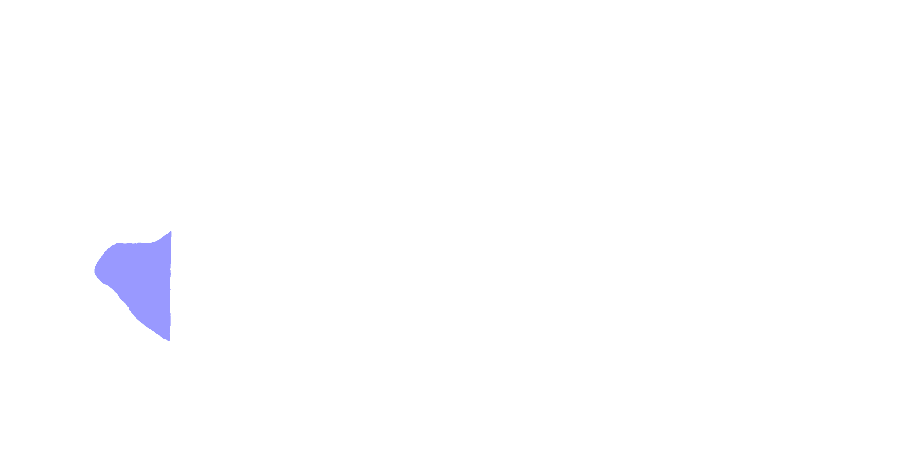 Inferior concha lateral anterior end