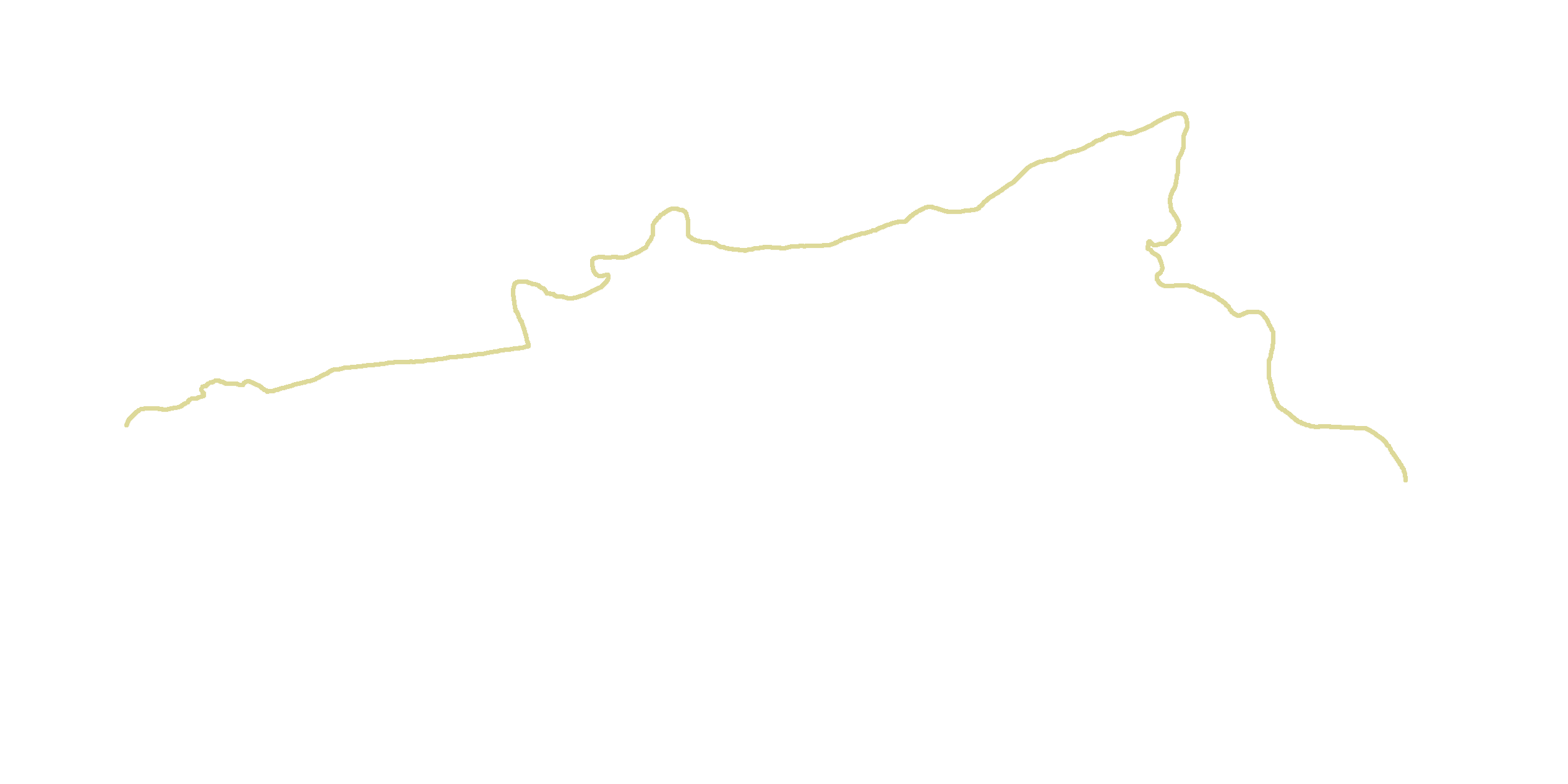 Inferior concha medial inferior border