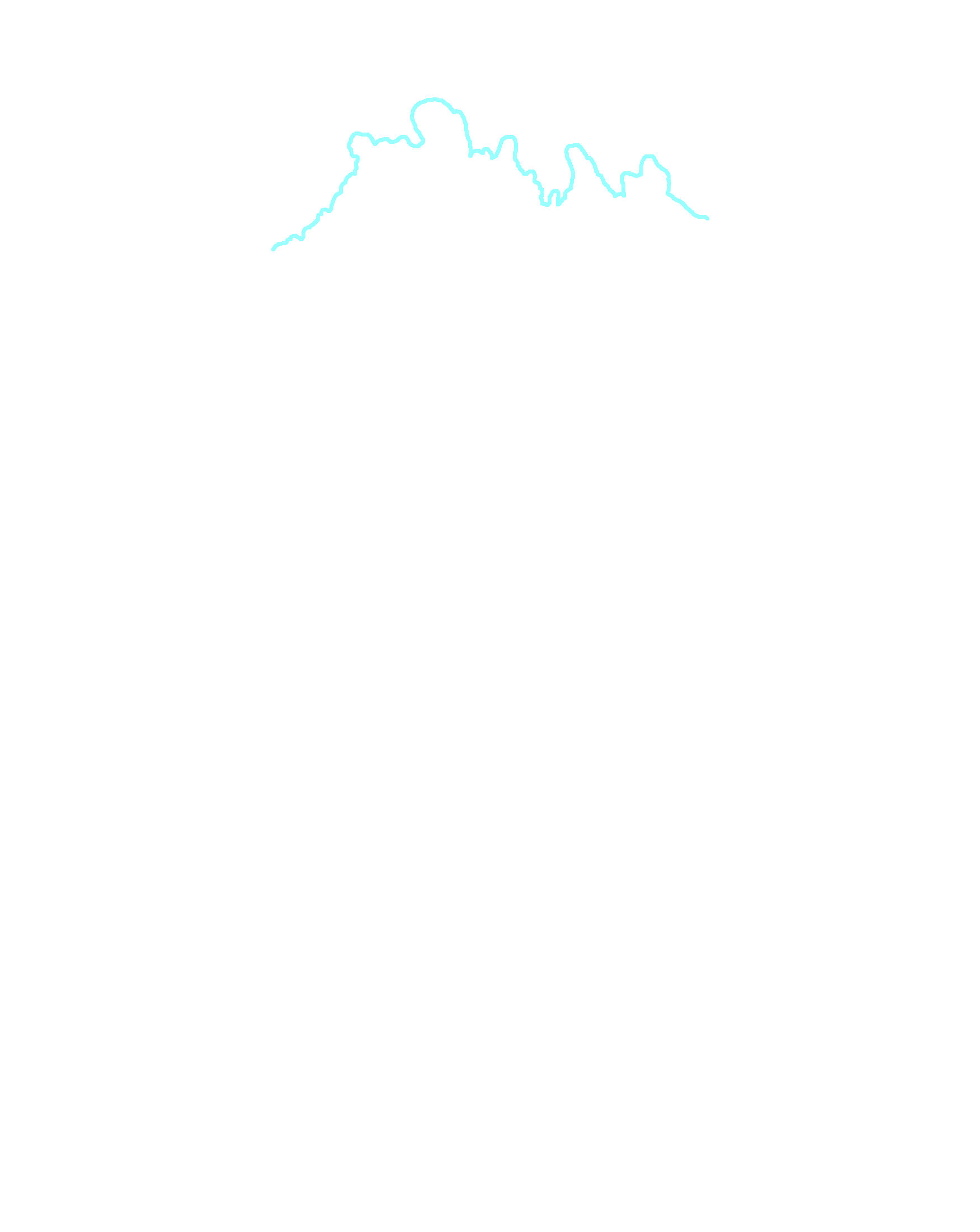 Superior frontal border
